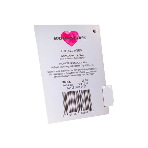 Kohls Cares Charlie Brown Plush Doll Peanuts Collection 16" Soft Toy - Picture 9 of 9